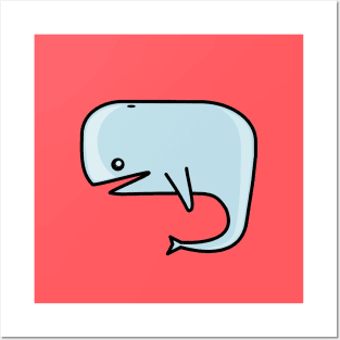 Simply Whale Posters and Art